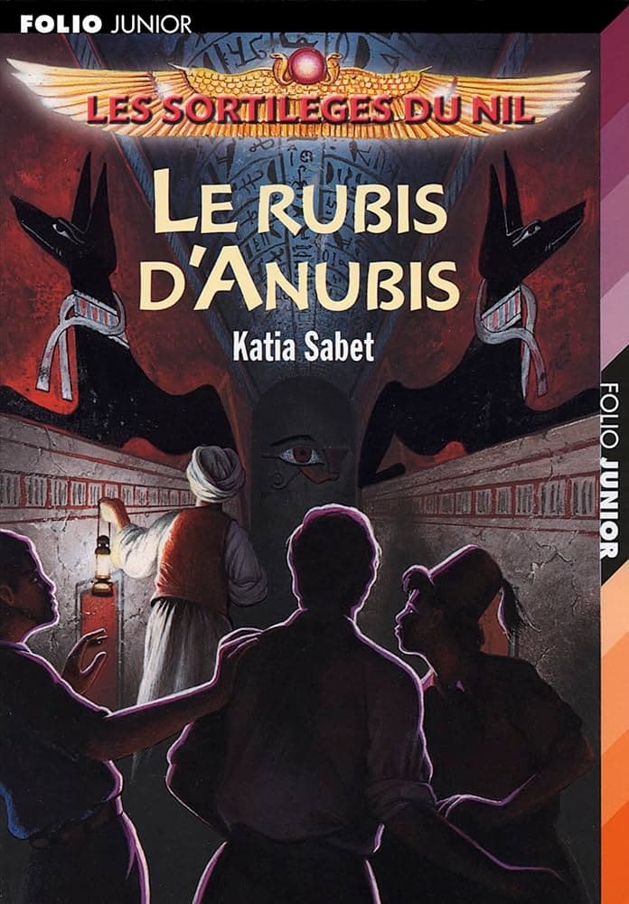 Livre le rubis d'Anubis de Katia Sabet