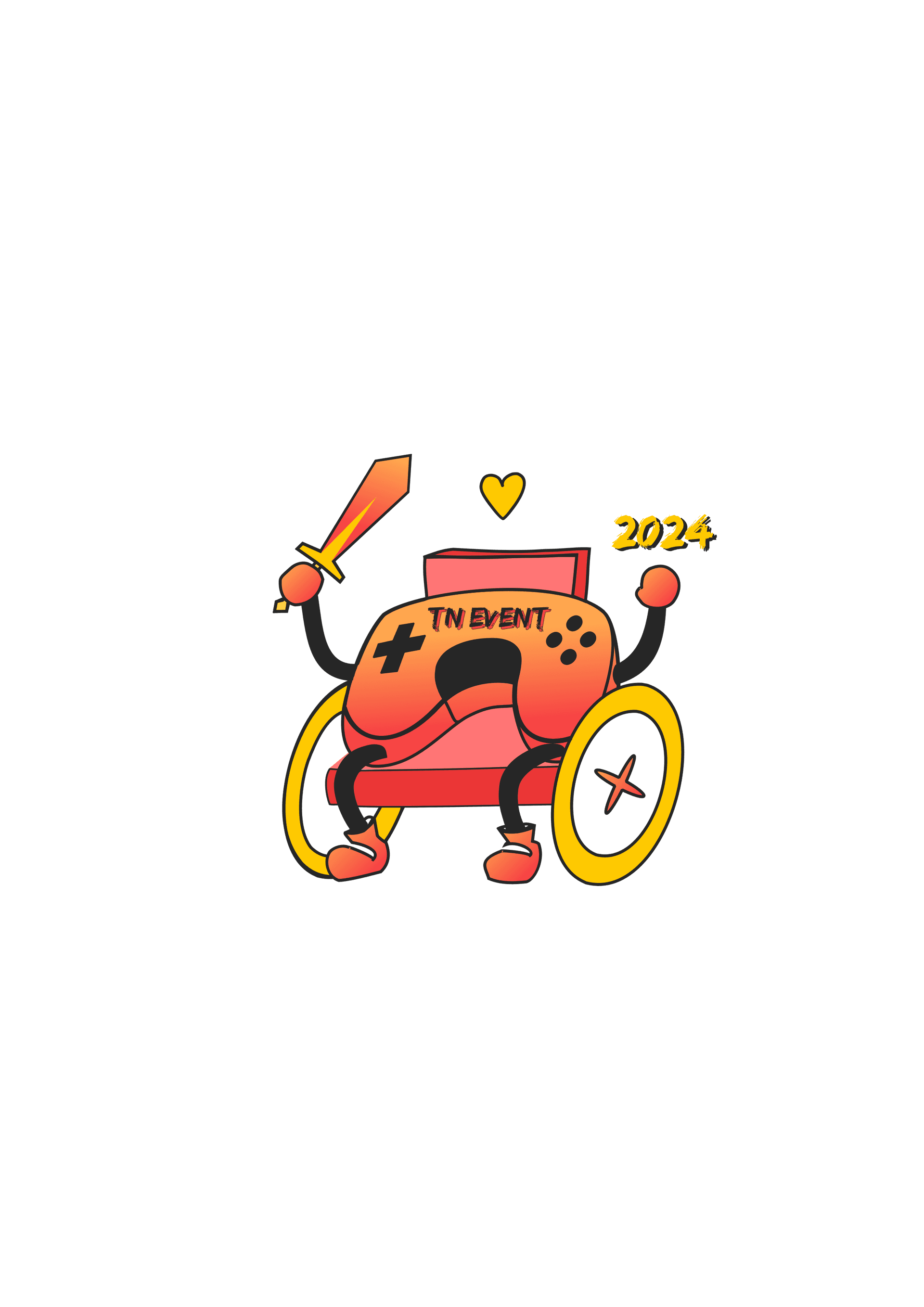 n°1 3x stickers TN'Event 2024